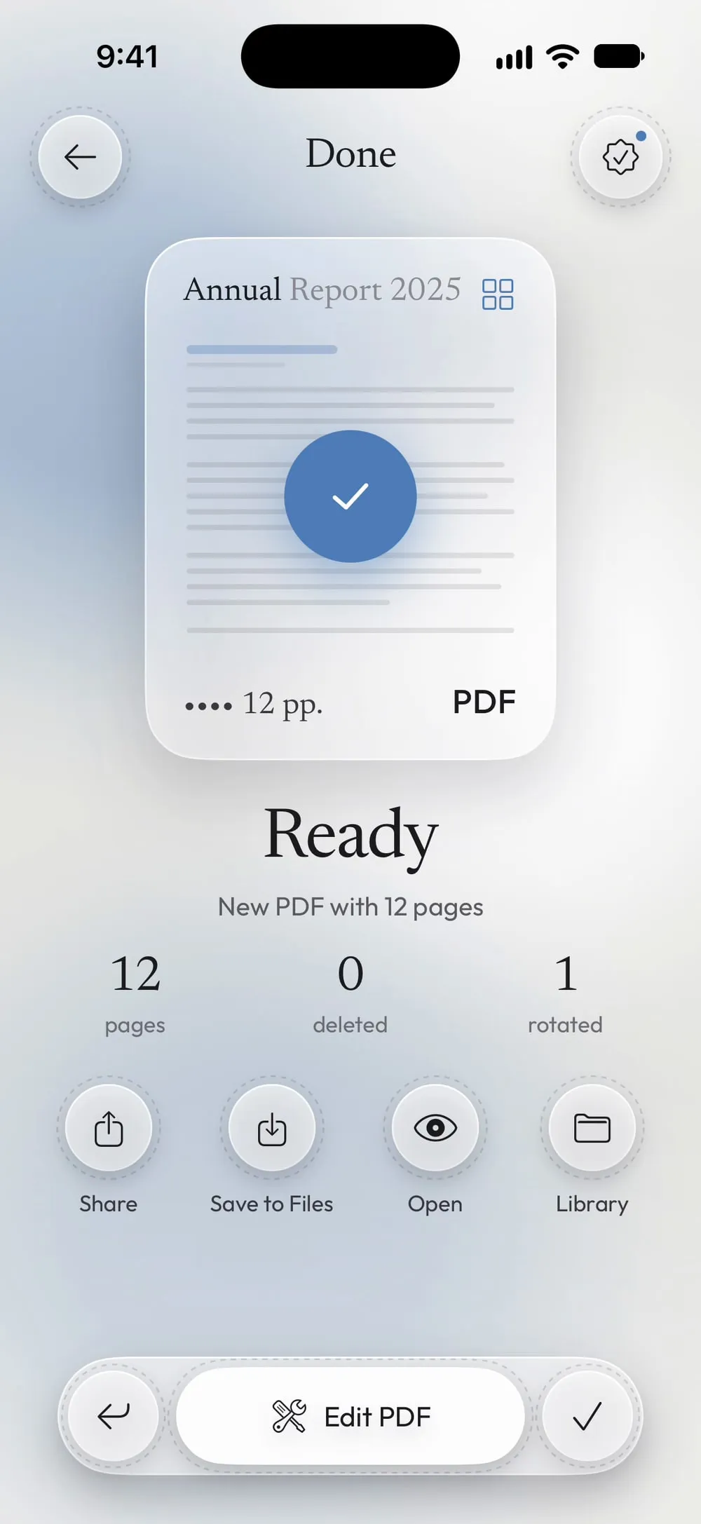 Ready: new PDF with 12 pages, 1 rotated