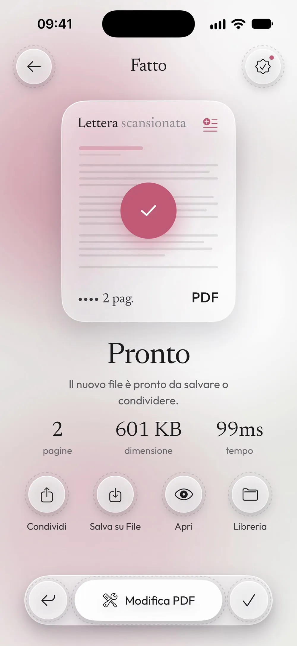 Pronto: il nuovo PDF con la nota